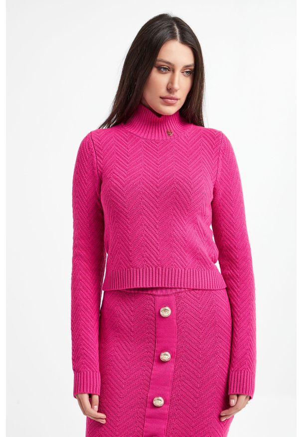 Sweter damski dzianinowy Babylon. Materiał: dzianina