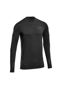 Męska bluzka zimowa sportowa z długim rękawem CEP Cold Weather. Kolor: czarny. Długość rękawa: długi rękaw. Długość: długie. Sezon: zima. Sport: bieganie, fitness #1