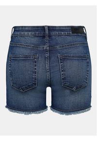 only - ONLY Szorty jeansowe Blush 15196303 Niebieski Regular Fit. Kolor: niebieski. Materiał: bawełna #6