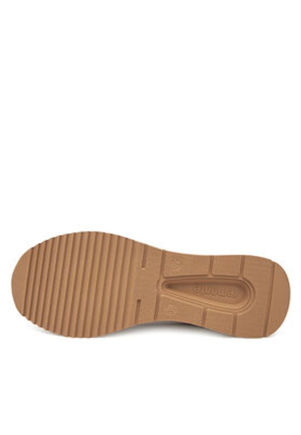 Remonte Sneakersy D0T01-80 Beżowy. Kolor: beżowy. Materiał: skóra