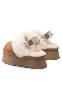 Ugg Kapcie W Funkette 1113474 Brązowy. Kolor: brązowy. Materiał: zamsz, skóra #6