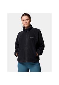 columbia - Sweter Damski Columbia Benton Springs Relaxed. Kolor: czarny. Materiał: polar. Sport: turystyka piesza #1