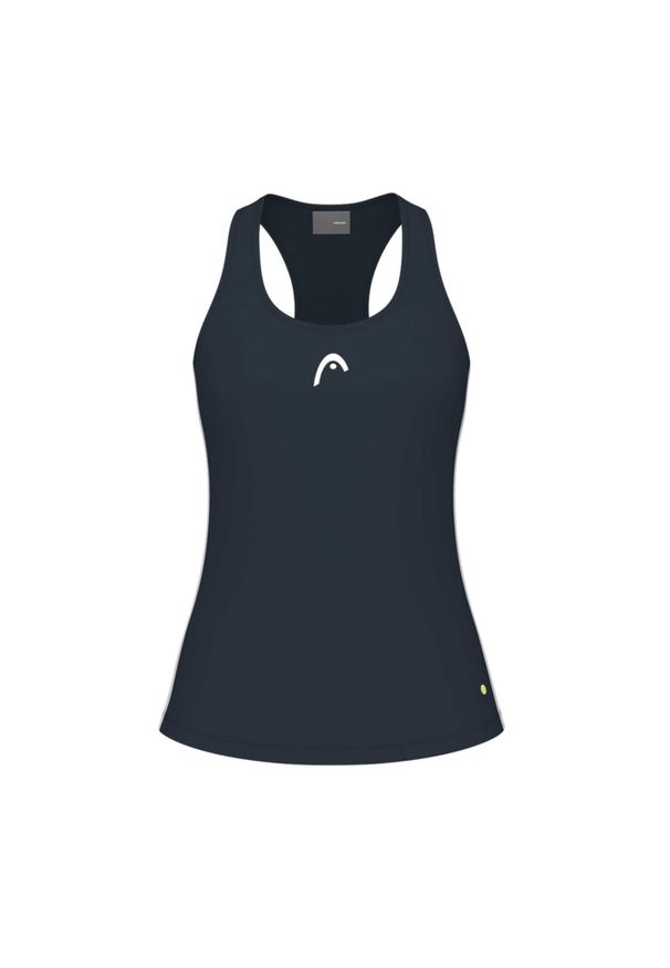 Head - Koszulka bez rękawów damska SPIRIT Tank Top. Kolor: biały. Długość rękawa: bez rękawów