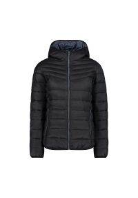 Kurtka Damska Zimowa CMP 32K3016 OCIEPLANA Czarna. Kolor: czarny. Sezon: zima. Sport: turystyka piesza #1