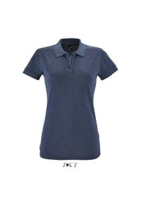 SOL'S - Damska koszulka polo Sol's Perfect. Typ kołnierza: polo. Kolor: niebieski #1