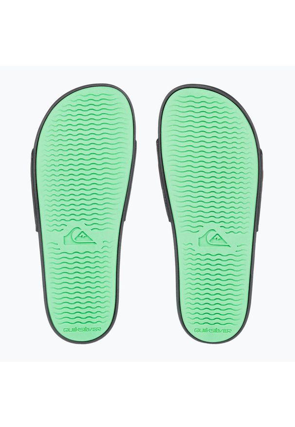 Klapki męskie Quiksilver Rivi Wordmark Slide II. Kolor: czarny