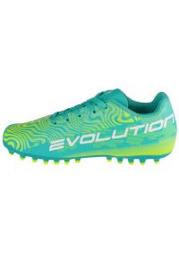 Buy Joma Evolution 2415 Ag EVJW2415AG zielone. Kolor: zielony. Materiał: materiał, syntetyk. Szerokość cholewki: normalna. Sport: piłka nożna