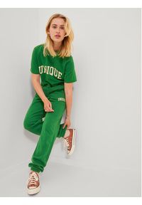 JJXX Spodnie dresowe 12244364 Zielony Relaxed Fit. Kolor: zielony. Materiał: bawełna, dresówka #4