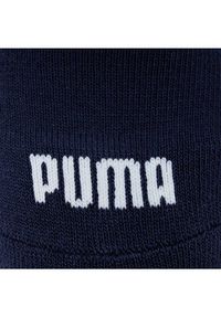 Puma Zestaw 2 par wysokich skarpet unisex Cushioned Quarter 3P Unisex 907943 Granatowy. Kolor: niebieski. Materiał: bawełna, materiał