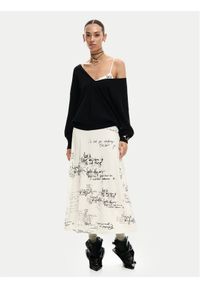 Desigual Komplet sweter i sukienka Morisot 26SWVK33 Écru Regular Fit. Materiał: syntetyk #1