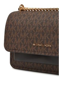 MICHAEL Michael Kors Torebka 32R5GC7C1B Brązowy. Kolor: brązowy. Materiał: skórzane