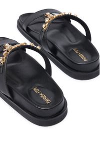 Patrizia Pepe Klapki PPJ409.31 Czarny. Kolor: czarny. Materiał: skóra #2