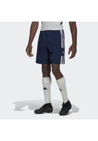 Adidas - Spodenki męskie adidas Squadra 21 Downtime. Kolor: wielokolorowy, biały, niebieski. Materiał: materiał. Sport: piłka nożna, fitness #1