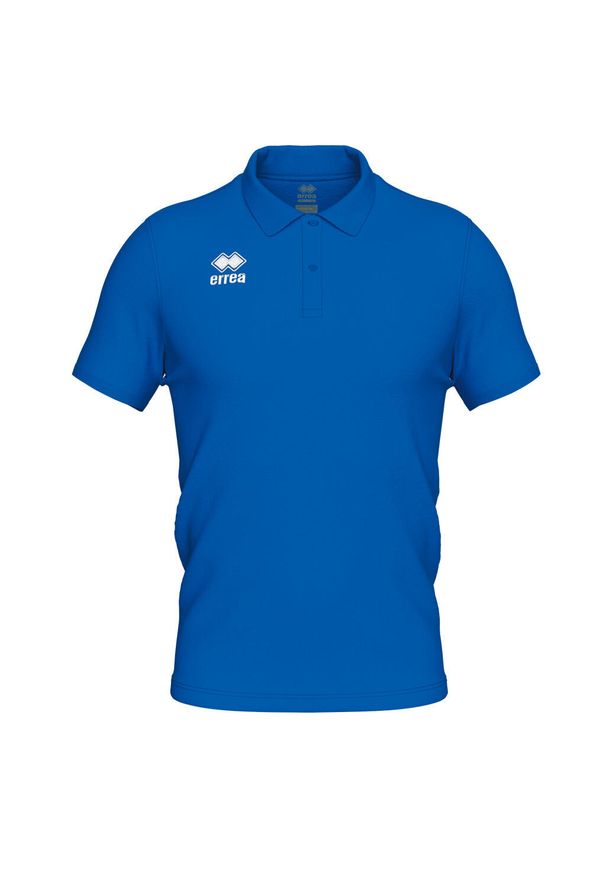 ERREA - Polo Errea Evo. Typ kołnierza: polo. Kolor: niebieski. Styl: sportowy