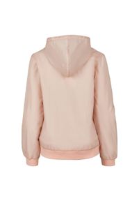 BUILD YOUR BRAND - Damska Kurtka Windrunner. Kolor: biały, wielokolorowy, różowy