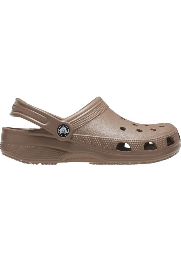 Crocs Clásico Zueco. Kolor: brązowy. Materiał: syntetyk, materiał