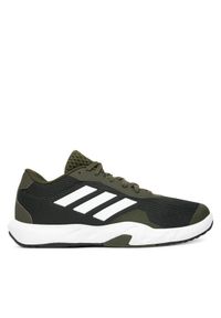 Adidas - adidas Buty na siłownię Amplimove VERSATILE Trainer JS3180 Khaki. Kolor: brązowy. Materiał: materiał. Sport: fitness