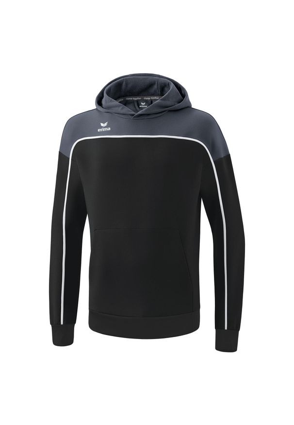 ERIMA - Sweat bluza dziecięca z kapturem Erima Change. Typ kołnierza: kaptur. Kolor: szary