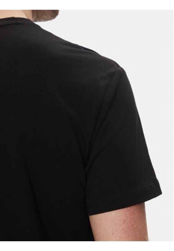 Armani Exchange T-Shirt XM000552 AF10356 UC001 Czarny Regular Fit. Kolor: czarny. Materiał: bawełna