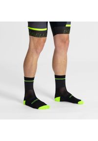 ROGELLI - Skarpetki rowerowe Rogelli Hero II. Kolor: pomarańczowy, wielokolorowy, żółty, czarny, szary
