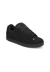 DC Shoes - Skórzane buty dla Mężczyzn NET Czarny. Kolor: czarny. Materiał: skóra, guma, tkanina. Szerokość cholewki: normalna #1