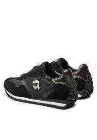 Karl Lagerfeld - KARL LAGERFELD Sneakersy KL63930N Czarny. Kolor: czarny. Materiał: materiał #3