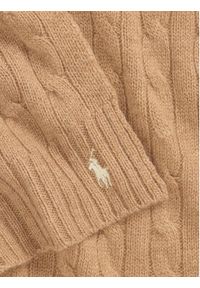 Polo Ralph Lauren Szalik 455956296003 Beżowy. Kolor: beżowy. Materiał: wełna #3