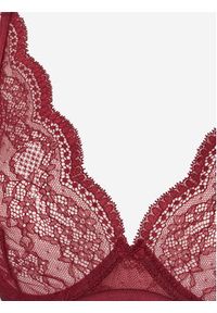 Hunkemöller Biustonosz z fiszbiną 206365 Czerwony. Kolor: czerwony. Materiał: syntetyk
