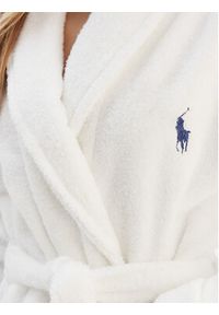 Polo Ralph Lauren Szlafrok 4P0396 Biały. Typ kołnierza: polo. Kolor: biały. Materiał: bawełna #4