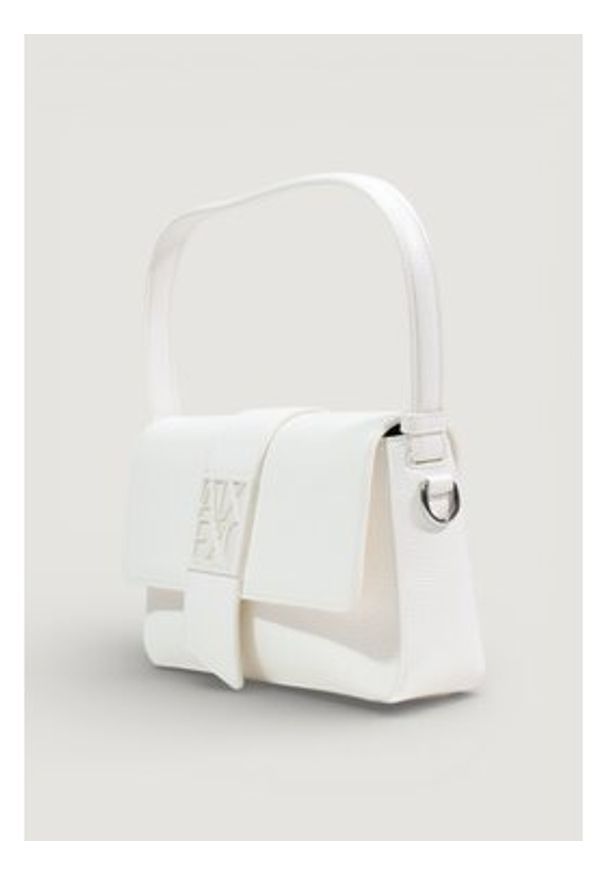 Armani Exchange Torebka XW002592 AF11902 U0011 Biały. Kolor: biały. Materiał: skórzane