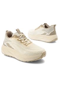 Big-Star - Sneakersy damskie Big Star, cholewka z materiału tekstylnego o oddychającej strukturze klasyczne sznurowanie, beżowe, TT274318. Okazja: na co dzień, na spacer. Zapięcie: sznurówki. Kolor: beżowy. Materiał: materiał. Szerokość cholewki: normalna. Sport: turystyka piesza #6