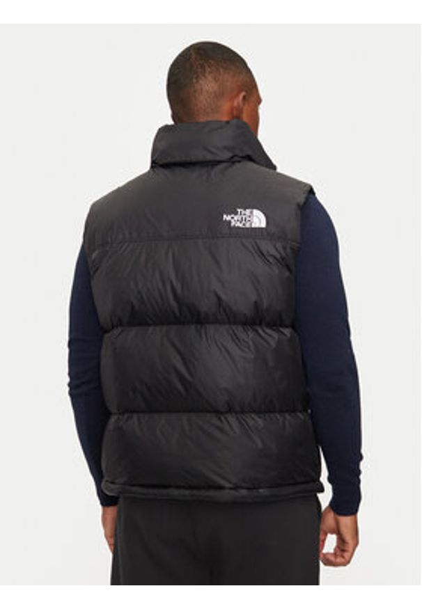 The North Face Bezrękawnik 1996 Retro Nuptse NF0A3JQQ Czarny Regular Fit. Kolor: czarny. Materiał: syntetyk. Długość rękawa: bez rękawów. Styl: retro