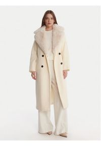 Artigli Płaszcz przejściowy ACCP002929 Écru Regular Fit. Materiał: syntetyk