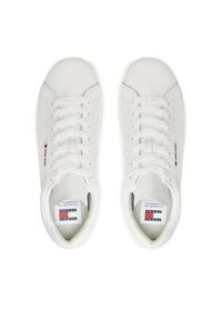 Tommy Jeans Sneakersy Tjm Leather Low Cupsole EM0EM01374 Écru #5