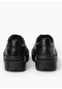 Love Moschino - Sneakersy damskie czarne LOVE MOSCHINO JA15666G1HIA0-000. Okazja: na co dzień, na spacer, do pracy. Kolor: czarny. Sport: turystyka piesza #3