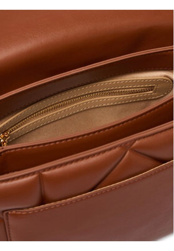 Love Moschino - LOVE MOSCHINO Torebka JC4259PP0OLC0300 Brązowy. Kolor: brązowy. Materiał: skórzane