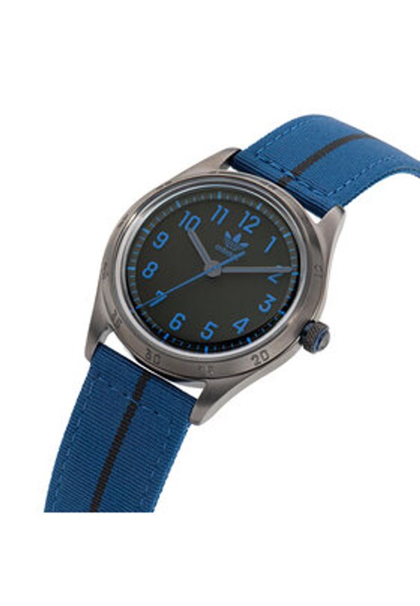 Adidas - adidas Zegarek Code Four AOSY22521 Granatowy. Kolor: niebieski