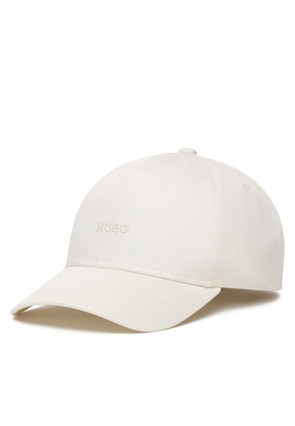 Hugo - Czapka z daszkiem HUGO. Kolor: biały