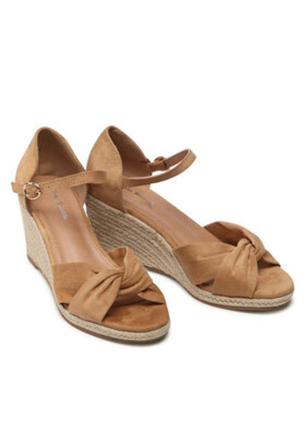 Clara Barson Espadryle WSS20524-01ECO Brązowy. Kolor: brązowy. Materiał: materiał