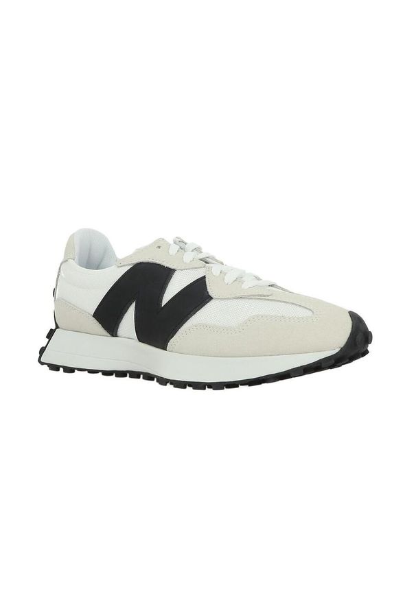 New Balance Sneakersy Unisex Buty Lifestyle - Stz - Tekstylia/Skóra Dorosłych. Zapięcie: sznurówki. Kolor: biały, wielokolorowy, czarny. Materiał: guma, skóra, tkanina. Szerokość cholewki: normalna. Sport: turystyka piesza