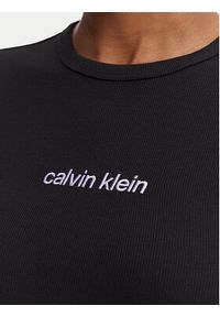 Calvin Klein Jeans T-Shirt LV047G816G Czarny Slim Fit. Kolor: czarny. Materiał: bawełna #2