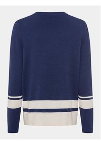 Olsen Sweter 11004261 Granatowy Regular Fit. Kolor: niebieski. Materiał: syntetyk #4