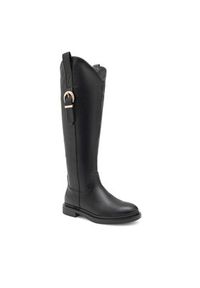 Jenny Fairy Kozaki DONNA HY13263-10 Czarny. Kolor: czarny. Materiał: syntetyk #5