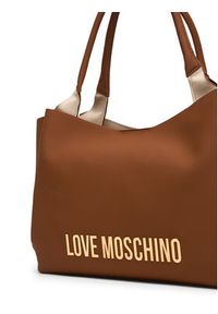 Love Moschino - LOVE MOSCHINO Torebka JC4107PP1OKD0200 Brązowy. Kolor: brązowy. Materiał: skórzane #4