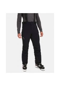 Męskie luksusowe spodnie narciarskie Kilpi LTD THEMIS-M. Kolor: czarny. Materiał: nylon. Sezon: zima. Sport: narciarstwo #1