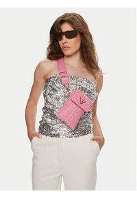 Guess Torebka Latona (QG) Mini-Bags HWQG92 11810 Różowy. Kolor: różowy. Materiał: skórzane