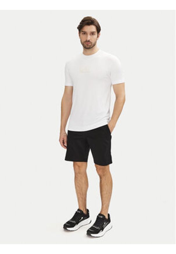 EA7 Emporio Armani Szorty sportowe 7M000194 AF14589 UC001 Czarny Regular Fit. Kolor: czarny. Materiał: syntetyk