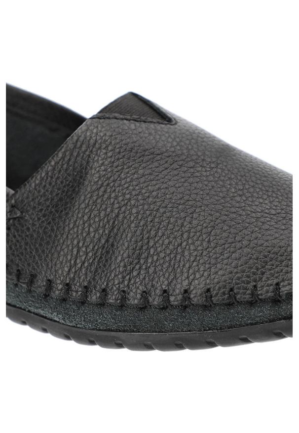 Czarne Półbuty Armodo Skórzane Wygodne Buty. Okazja: na uczelnię, na spacer. Kolor: czarny. Materiał: skóra. Szerokość cholewki: normalna. Styl: klasyczny