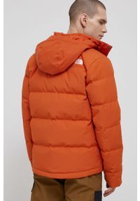 The North Face kurtka puchowa M BOX CANYON JACKET - EU męska kolor pomarańczowy zimowa. Okazja: na co dzień. Kolor: pomarańczowy. Materiał: puch. Sezon: zima. Styl: casual #6