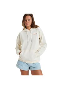 Roxy - Bluza z kapturem dla Kobiety SATURDAZE. Typ kołnierza: kaptur. Kolor: biały. Materiał: materiał, poliester, bawełna. Sport: turystyka piesza